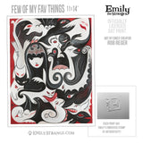 Few of My Fav Things 11x14" Art Print