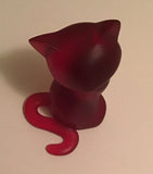LARGE MYSTERY RUBY RED KITTY GEM