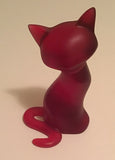 LARGE MYSTERY RUBY RED KITTY GEM