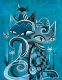 Royal Family Giclee Print 8x10